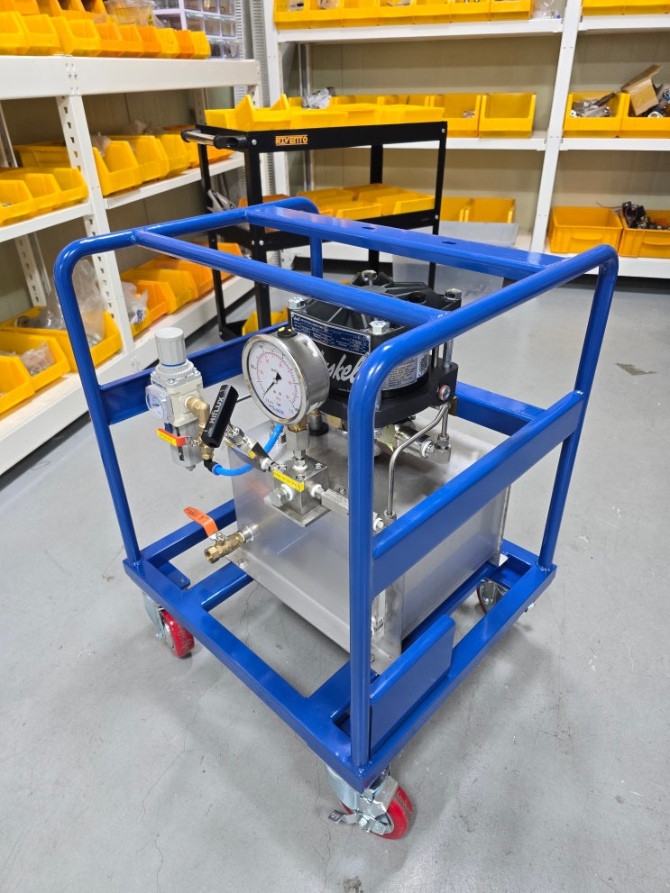  이동식 수압테스트 유닛 (Portable Water Test Unit)