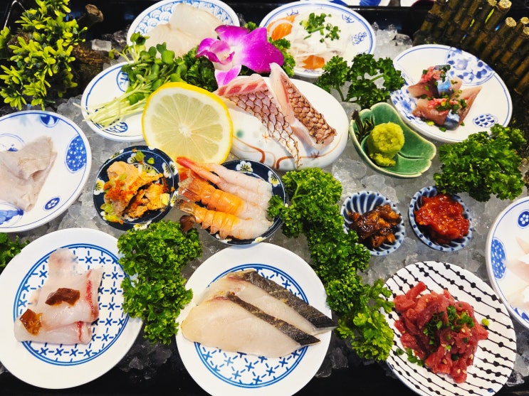  부천 신중동 맛집, 신중동역 숙성회 가성비 오마카세 "구미구미"