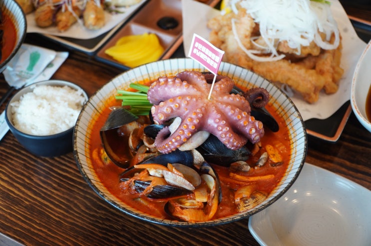  사천 맛집 핫플 홍바짬뽕