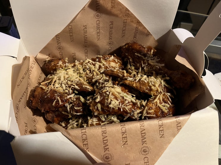  푸라닭 파브리파블로, 파브리 셰프와 콜라보한 한정 메뉴. 간만에 맛있다. (22900)