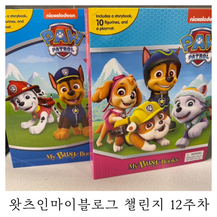  [블챌]왓츠인마이블로그 챌린지 아드님이 요즘에 빠진 퍼피구조대