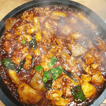  부산맛집 - 돌닭 광안점 [광안리 돌판 닭볶음탕 맛집]