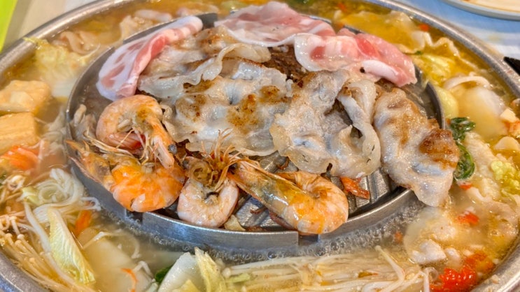  치앙마이 에어컨 있는 현지인 무카타 맛집 KIN MOOKATA