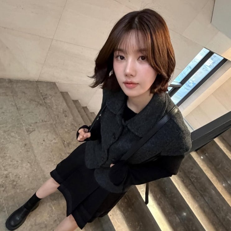  권은비 워터밤과 전혀 다른 분위기! 귀여운 겨울 데일리룩 코디