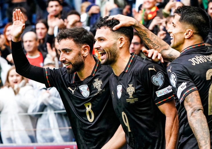  포르투갈 월드컵 본선진출 호날두 결장에도 9-1 대승