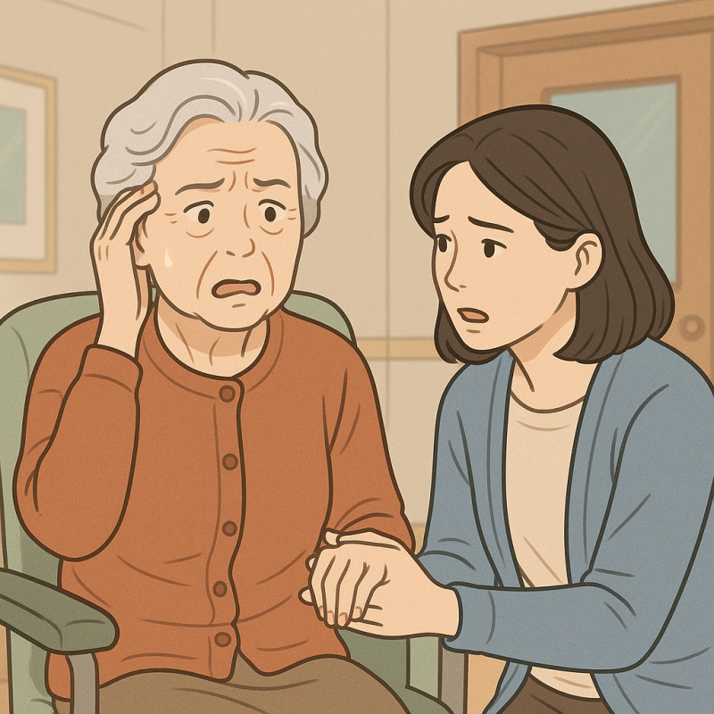 섬망증세 뜻 , 단순한 치매가 아닌 ‘급성 뇌 혼란’일 수 있습니다