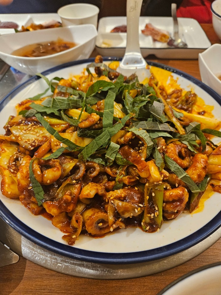  청와대 부모님 봉탁항아리바베큐 북촌 맛집 삼청동 맛집 서울쭈꾸미맛집