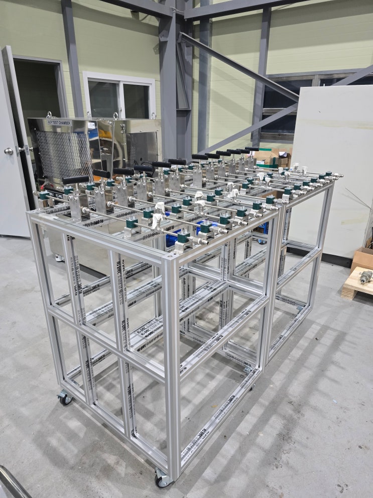  수압테스트 매니폴드 (WATER TEST MANIFOLD)