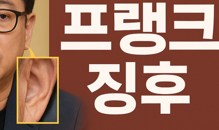 프랭크 징후: 쓰러진 <b>김수용</b>, <b>귓불 주름</b>과 심혈관 위험 신호... 