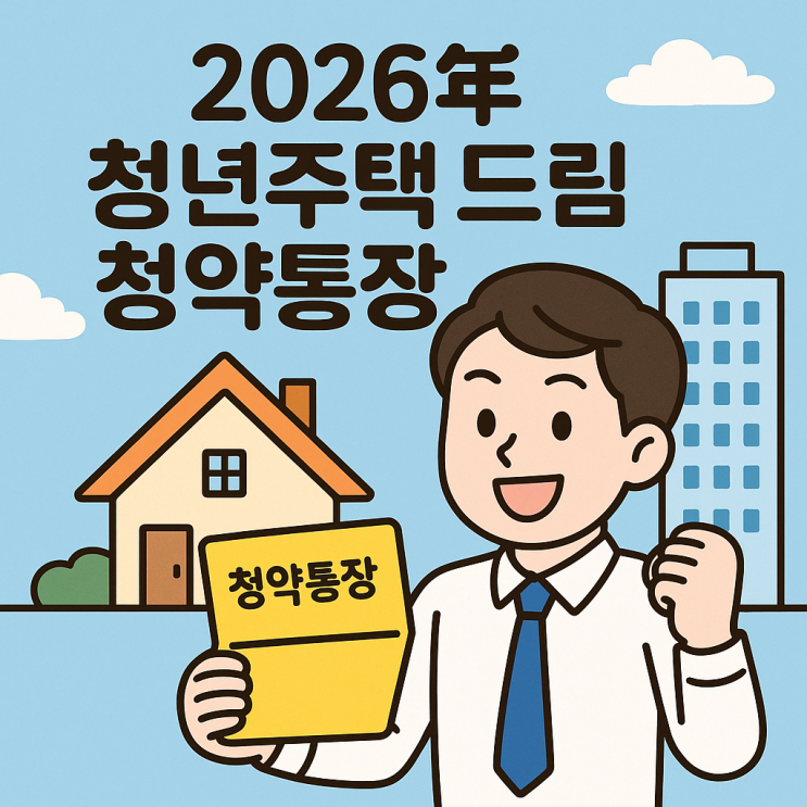  2026년 청년주택드림청약통장 4.5% 금리 혜택, 가입 조건, 대출 연계 총정리