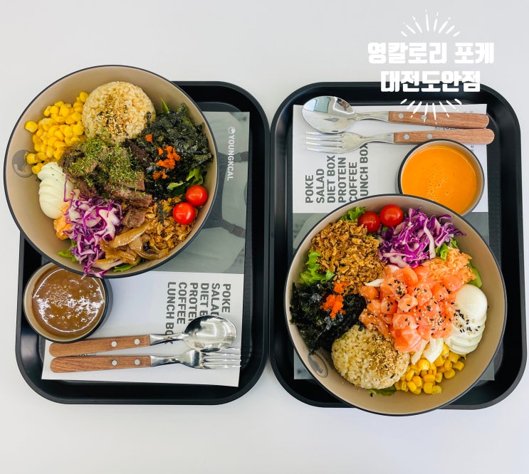 샐러드만으론 부족할 때, 도안동포케 든든하게 먹는 법｜영칼로리포케 대전도안점 방문 후기