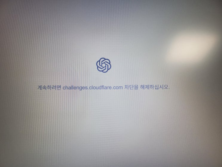  challenges.cloudflare.com 차단을 해제하십시오?