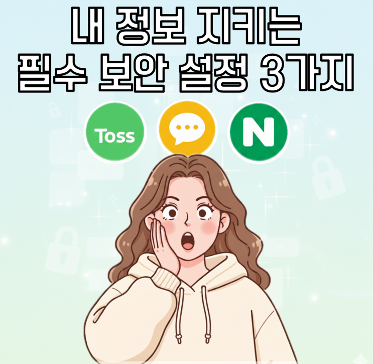  [정보공유]이걸 왜 이제 알았지? 내 정보  지키는 필수 보안 설정 3가지 (토스, 카톡, 네이버)