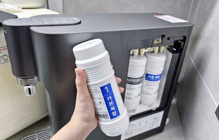  쿠쿠정수기 필터교체 주기와 필터교체방법, 절대 이것 하지 마세요!
