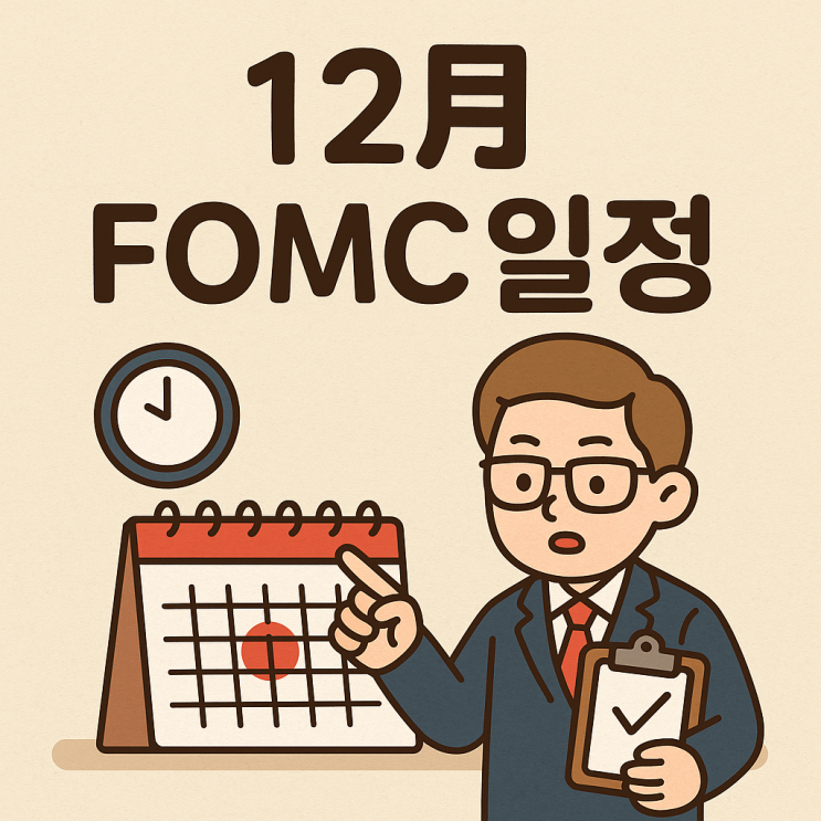  12월 FOMC 일정, 2026년 금리 인하 신호탄? (점도표, 파월 발언 총정리)