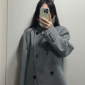 무아르보 오버사이즈 여성 여자 피코트 눈여겨볼 만한 세일템 높은 퀄리티