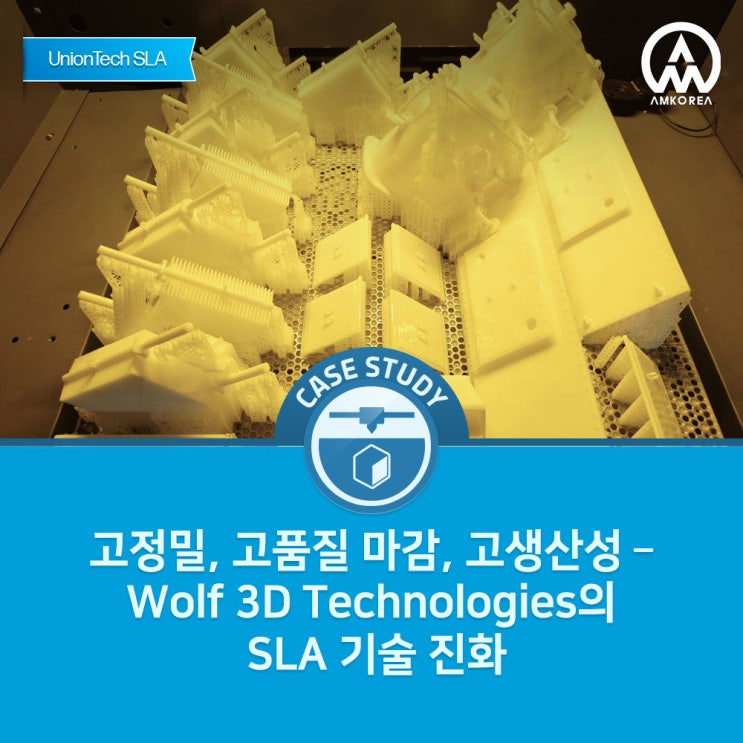  고정밀, 고품질 마감, 고생산성 – Wolf 3D Technologies의 SLA 기술 진화