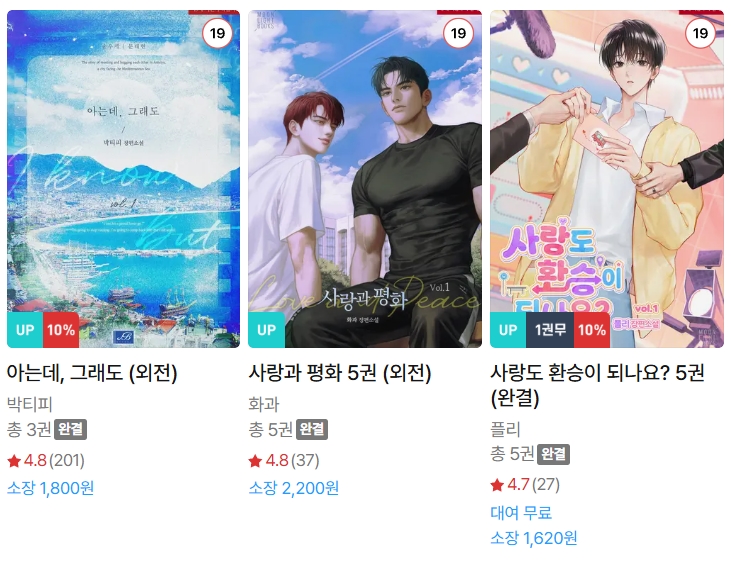  BL소설 신간) 25년 11월 18일 신간