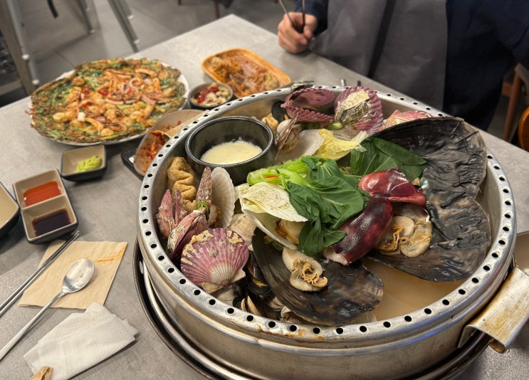  대전 도안동 맛집 겨울에 더 좋은 대포조개전골 칼국수까지 완벽