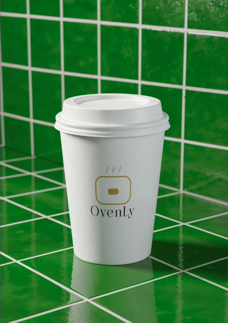  “Oven Lab 베이커리 로고 디자인 | 따뜻함을 담은 브랜딩 시안”