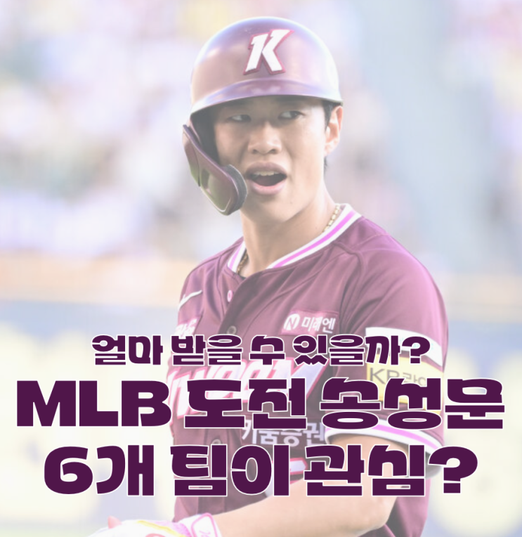 <b>송성문</b> 원하는 <b>메이저리그</b>... 증명한 <b>송성문</b> MLB <b>진출</b> 계약... 