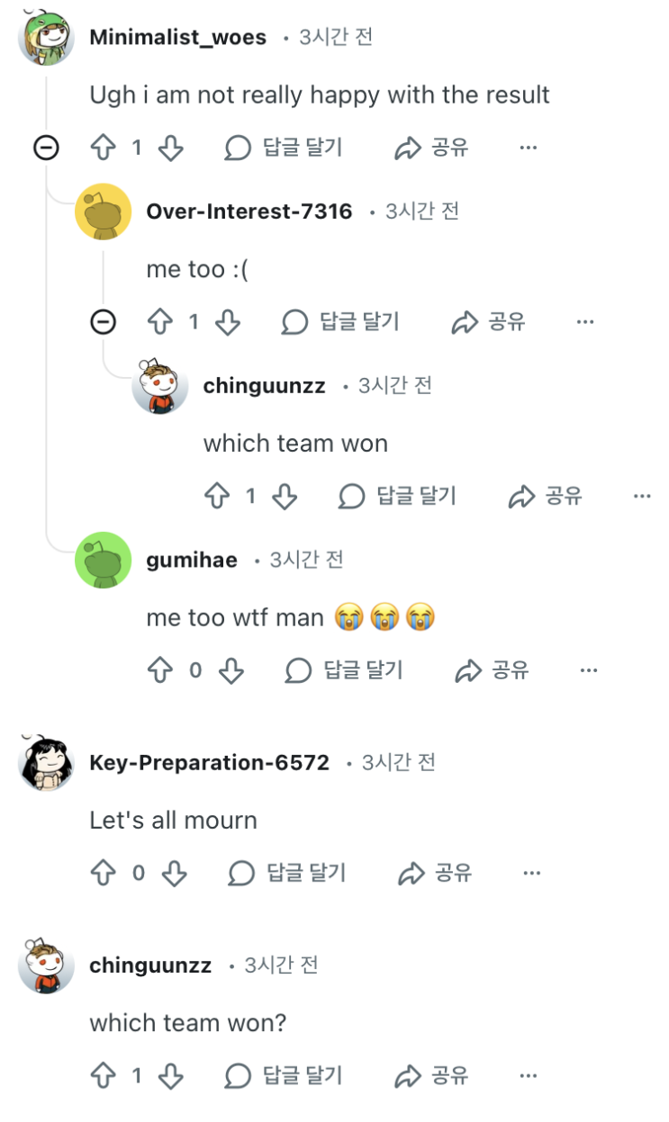 <<b>피지컬</b>: 아시아> 한국 최종 우승에 대한 레딧 반응