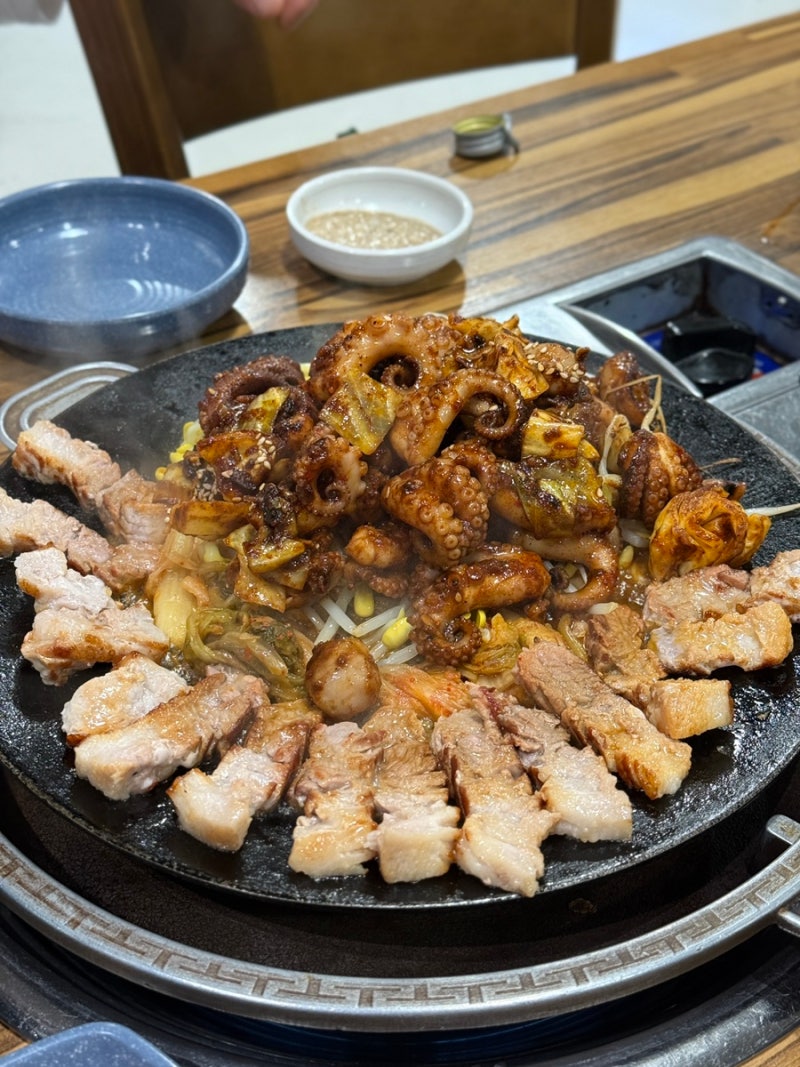 용인 수지 상현동 맛집 쭈꾸미 일당백 쾌적하고 깔끔했던 쭈꾸미 꽃삼겹