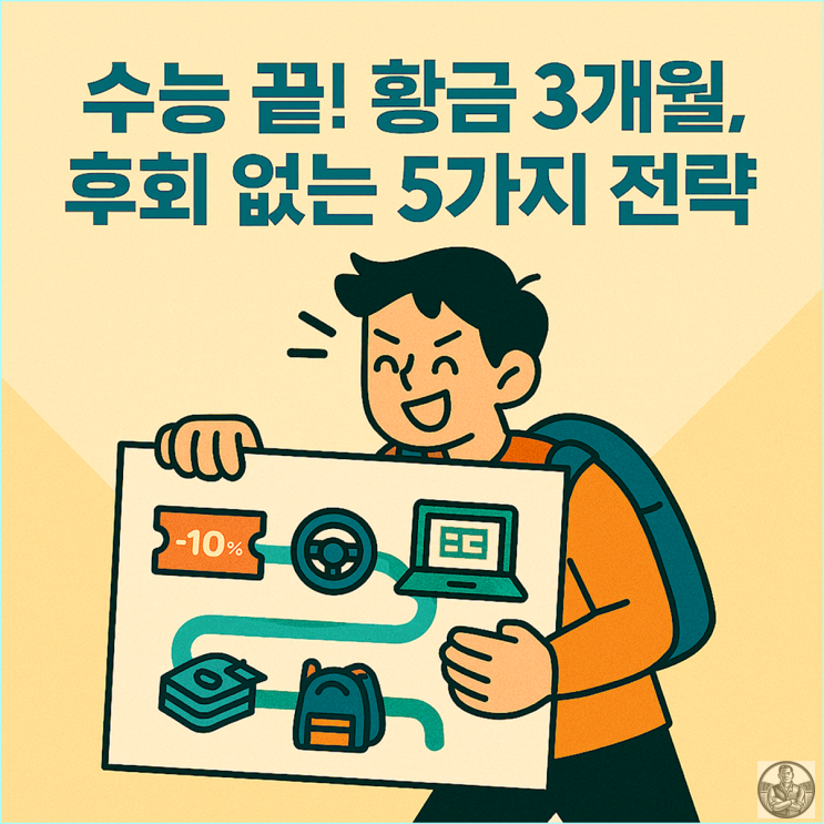  수능 끝 수험표 할인부터 운전면허까지, 지금 당장 해야 할 일 BEST 5