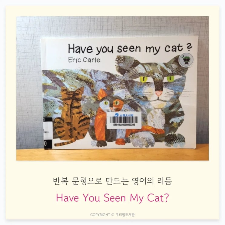  Have You Seen My Cat? — 반복 문형으로 만드는 영어의 리듬