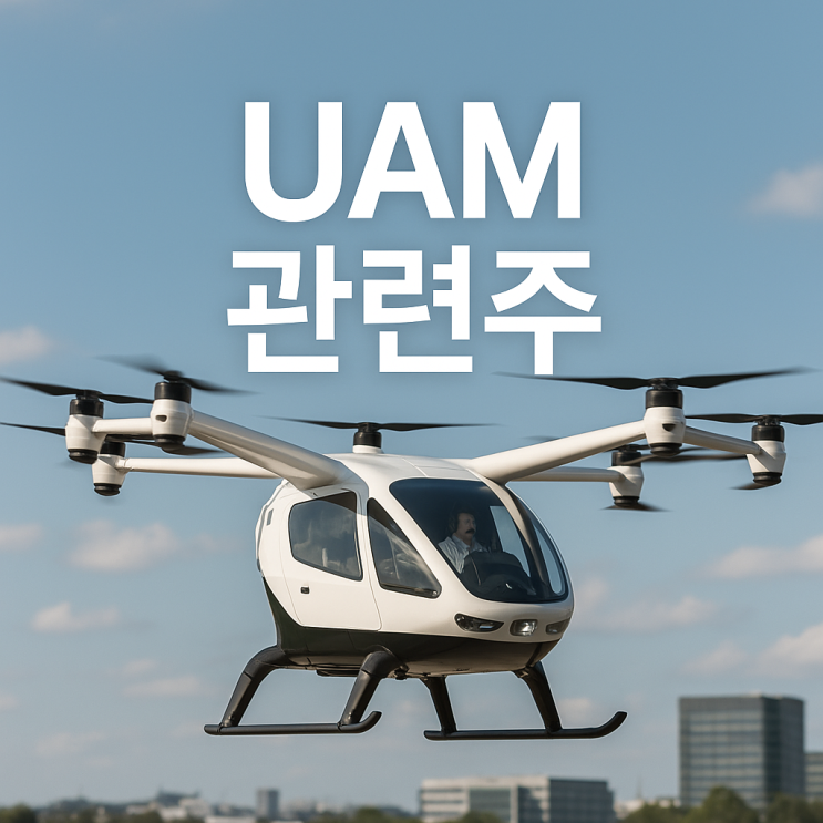  UAM 관련주, 2026년 상용화 원년? (현대차, SKT)
