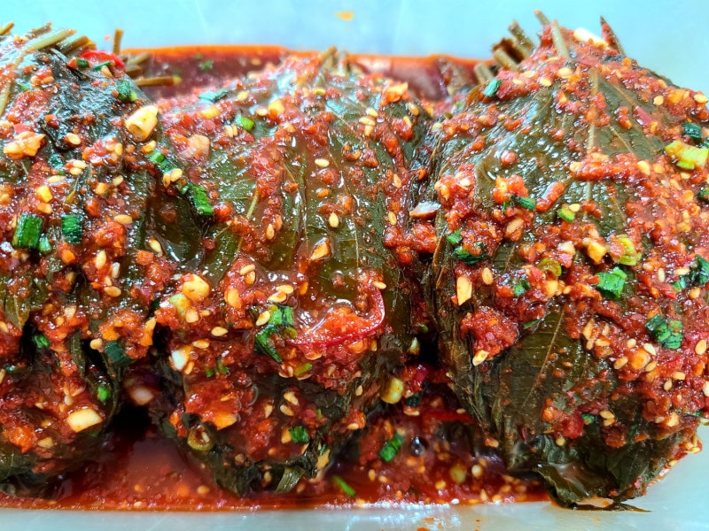 시골 어머니가 생각나는 삭힌깻잎김치 깻잎양념장 맛있게 만드는 방법 맛있는 삭힌깻잎