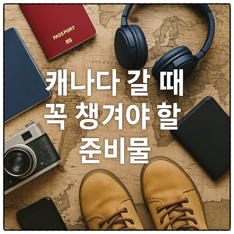 캐나다 준비물, 출국 전 꼭 챙겨야 할 핵심 리스트 정리