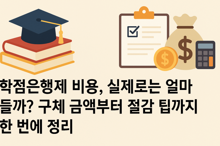  학점은행제 비용, 실제로는 얼마 들까?구체 금액부터 절감 팁까지 한 번에 정리!