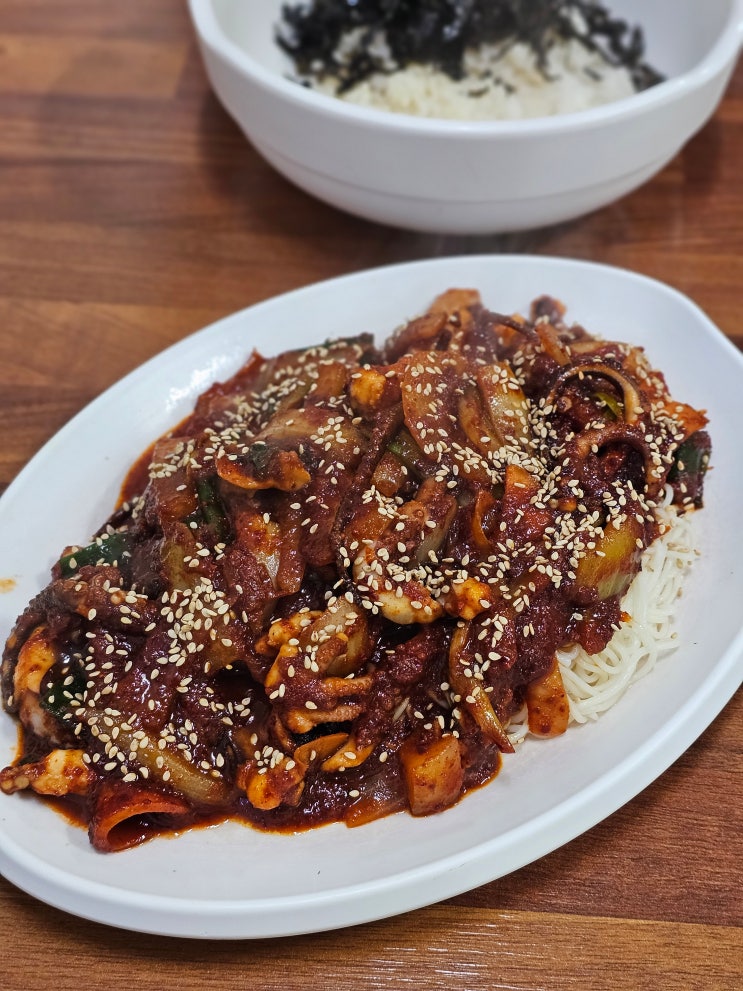  제주법원맛집 시골길 낙지볶음 제주도민맛집