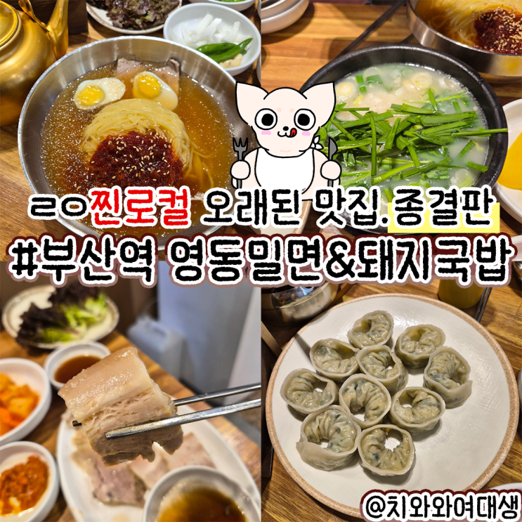  부산역 돼지국밥 맛집 영동밀면돼지국밥 찐로컬