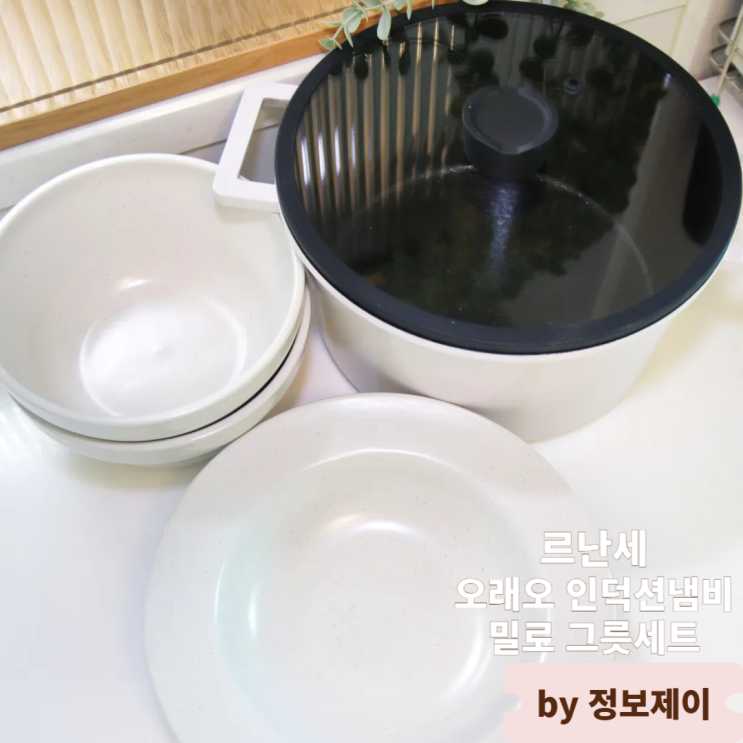  르난세 오래오 인덕션냄비 밀로 그릇세트 후기