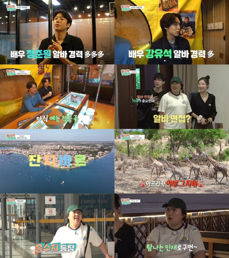 '<b>알바로 바캉스</b>' 아프리카 잔지바르 자급자족 알바 여행
