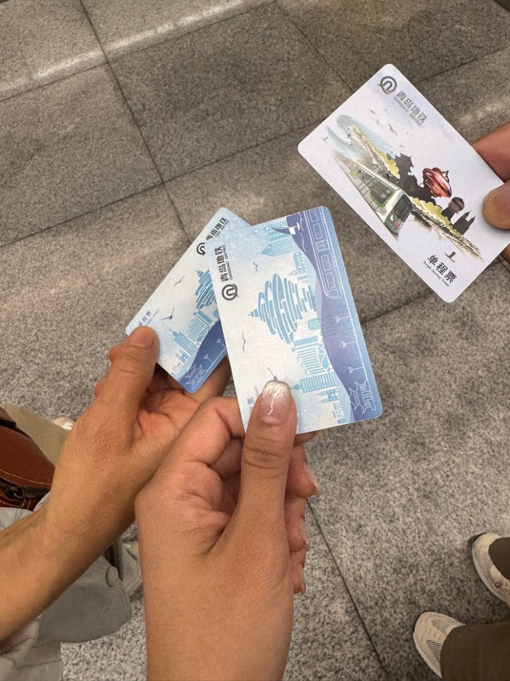  칭다오 1일차 | 지하철 타기, 타이동 야시장, 중국 편의점 요우커 YOUKE 둘러보기