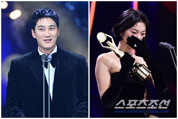 싶었구나" <b>청룡영화상</b>, <b>안보현</b>-김도연의 뜨거운 <b>수상</b> 소감에... 