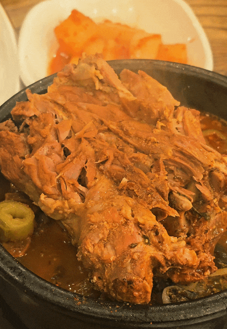  인천논현 청기와감자탕, 진짜 뼈해장국