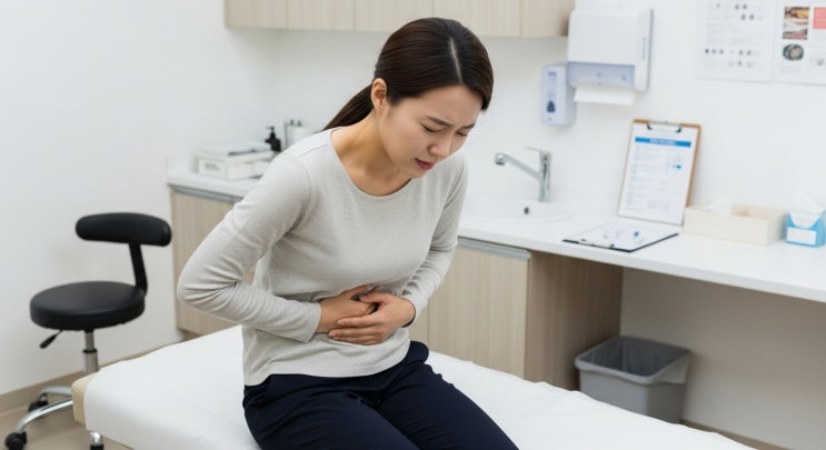  가운데 아랫배 통증, 단순 소화불량 아닐 수 있습니다! 확인해야 할 5가지 원인