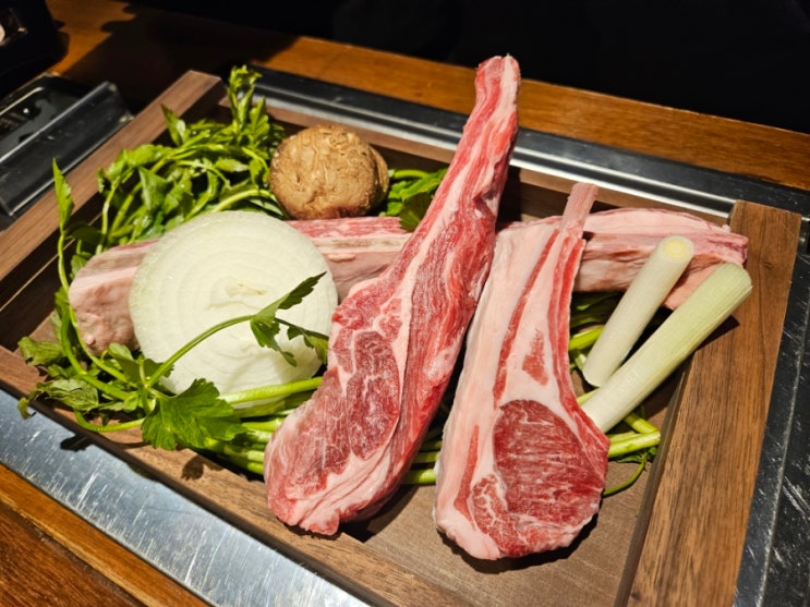  마포역 용강동 양고기 / 소고기 맛집 : 분위기좋은 녹지