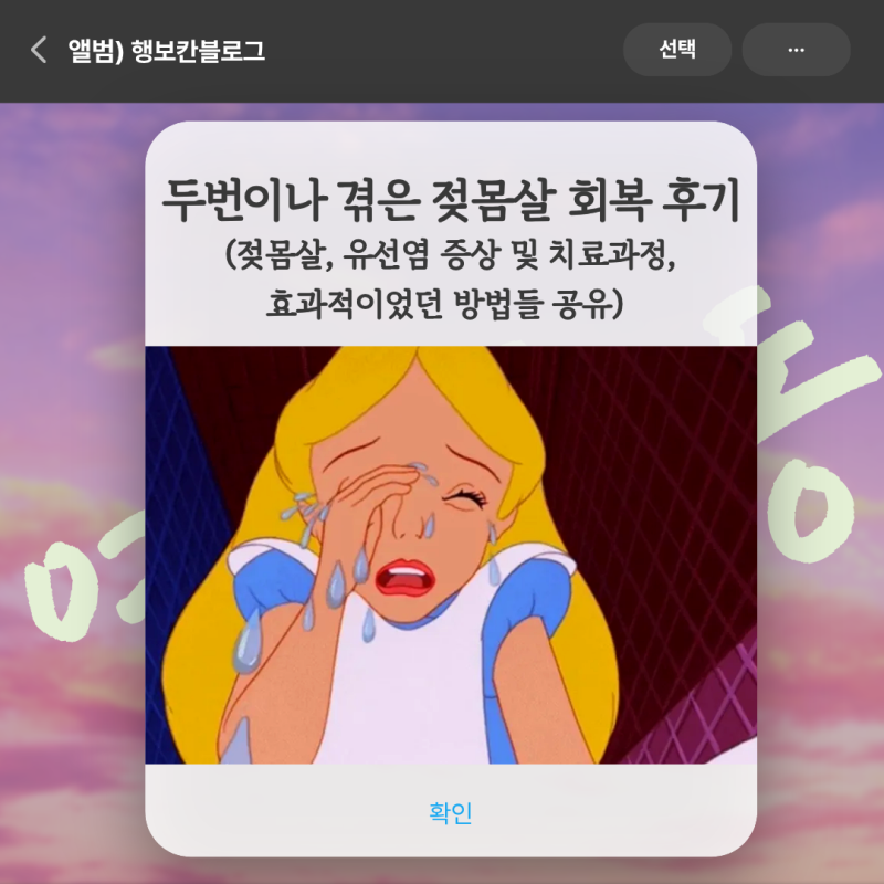 두번이나 겪은 힘들고 고단했던 젖몸살 회복 후기..ㅜ(젖몸살, 유선염 증상 및 치료과정, 효....