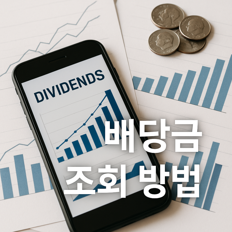  배당금 조회 방법, 내 주식 보너스 미리 확인하기 (더리치 앱, 증권사 MTS 활용법)