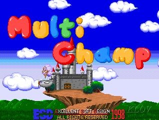  오락실 게임 기판 ESD 멀티 챔프 Multi Champ