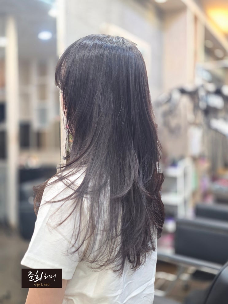  히피펌이 나랑 안 맞는 것 같다면? 차분하고 우아한 '레이어드 C컬펌' (매직셋팅) (김포미용실)