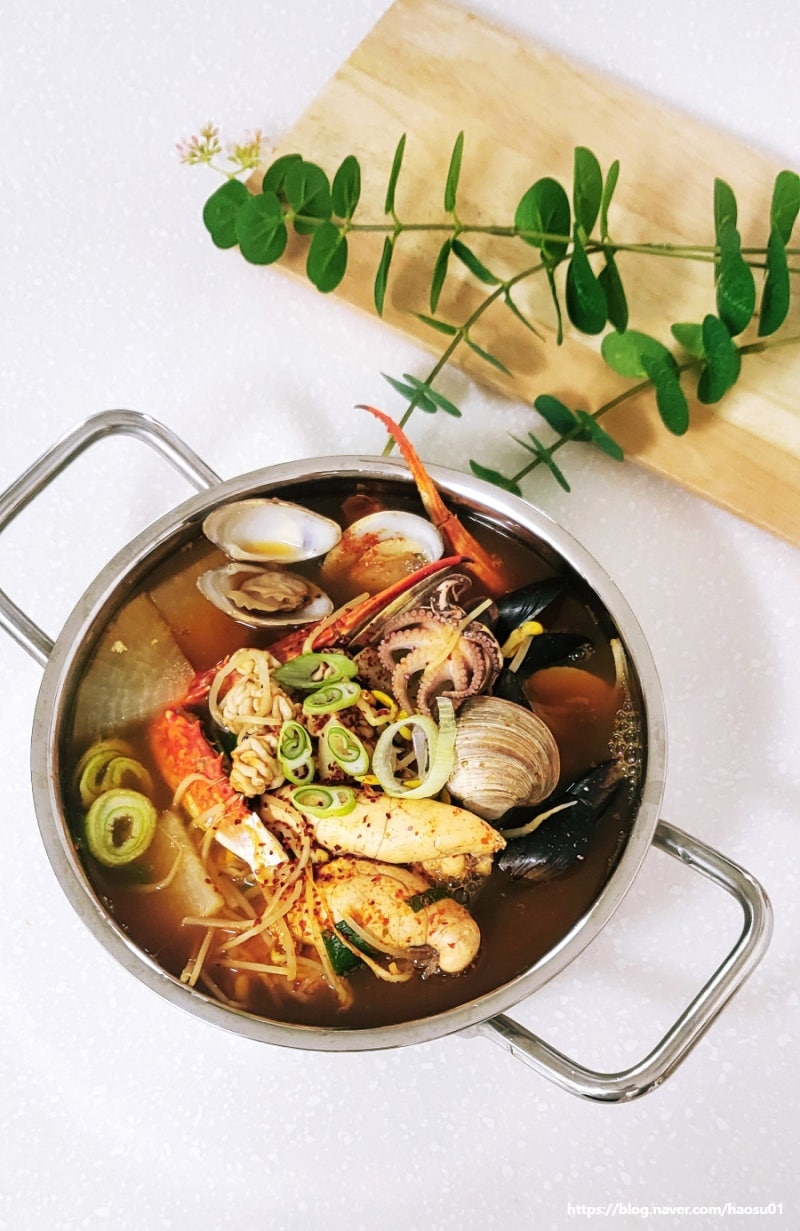 해물탕 황금레시피 이마트 해물탕 요리 추천 밀키트로 맛있게 끓이는 법