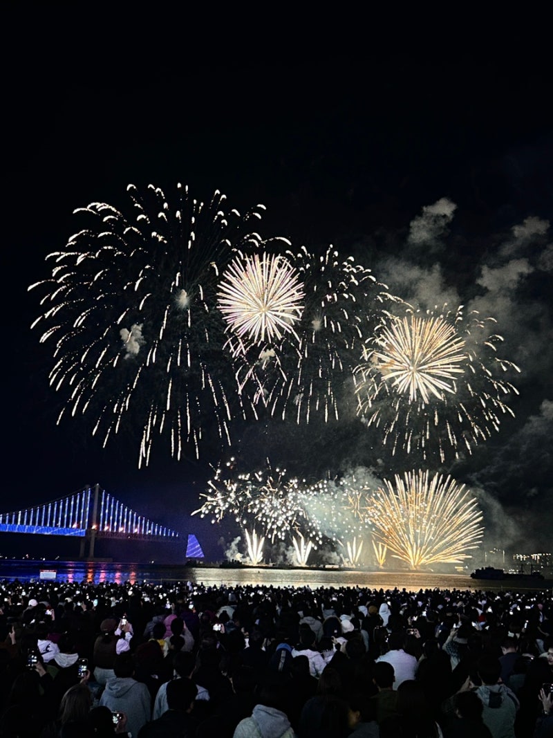 부산불꽃축제 2025 광안리 명당 시간 예매 티켓 교통 후기