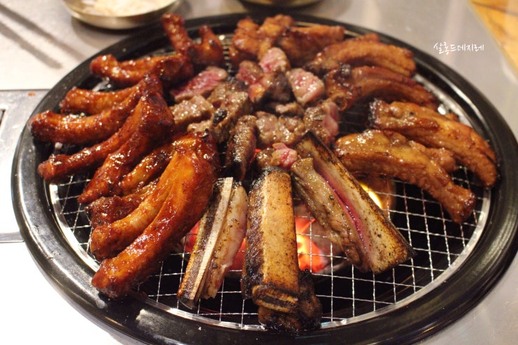  마곡 발산역 청첩장모임 맛집 손오공 쪽갈비 저녁 청모 변신술 세트 메뉴