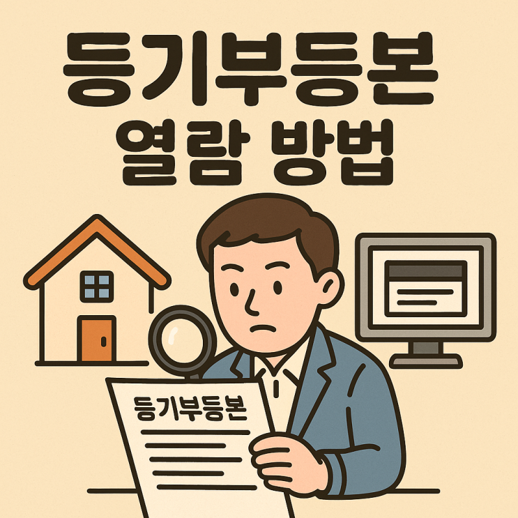  등기부등본 열람 방법, 전세사기 예방의 첫걸음 (인터넷등기소, 갑구 을구 보는 법)